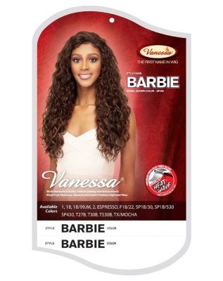 BARBIE Synthetic Hair Full Wig Fashion Wigs Vanessa