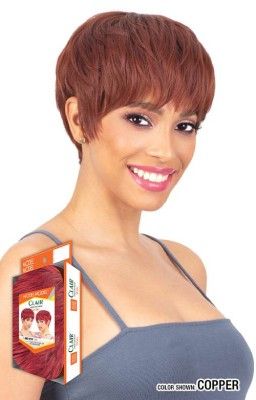 BB 009 Clair Human Hair Blend Wig Model Model