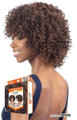 BB 010 Clair Human Hair Blend Wig Model Model