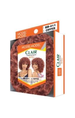 BB 011 Clair Human Hair Blend Wig Model Model