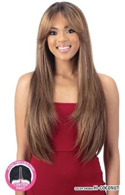 Bellamy Candy Curtain Bang Lace Front Wig Mayde Beauty