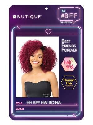 BFF Boina Human Hair Blend Half Wig Nutique