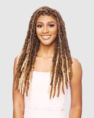 Butterfly Slick 18 Inch Synthetic Hair Premium Locs By Soul Sister - Vanessa