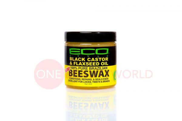 Black Castor & Flaxseed oil 100% Pure Brazilian Beeswax