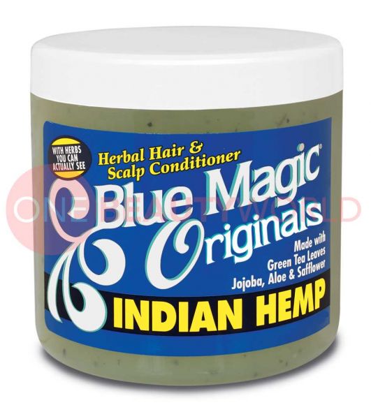 Blue Magic Organics Indian Hemp Hair & Scalp Conditioner HBlue Magic Organics Indian Hemp Hair & Scalp Conditioner 12 oz