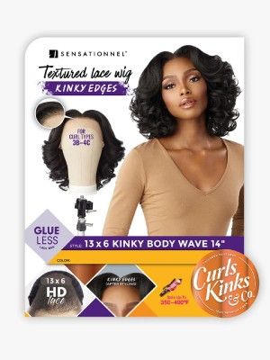 Body Wave 14 13X6 HD Lace Wig Curls Kinks n Co Sensationnel