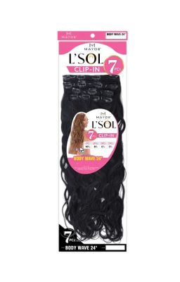 Body Wave 24 Clip In Hair Extension L Sol Mayde Beauty