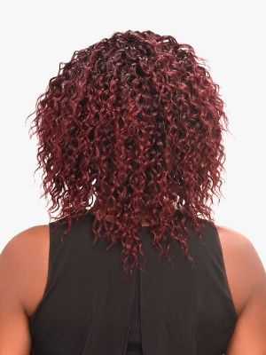 Bohemian 3B Short Dominican Human Hair Blend with HD Transparent Lace Closure Hair Bundle - Beauty Element