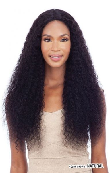 BOHEMIAN CURL 30 Inch By Mayde Beauty Invisible Lace Part 100% Human Hair Lace Wig 