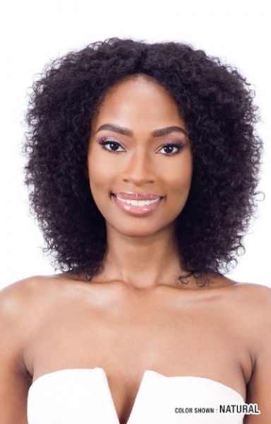 BOHEMIAN CURL by Mayde Beauty 100% Human Hair Wet & Wavy Invisible Lace Part Wig 