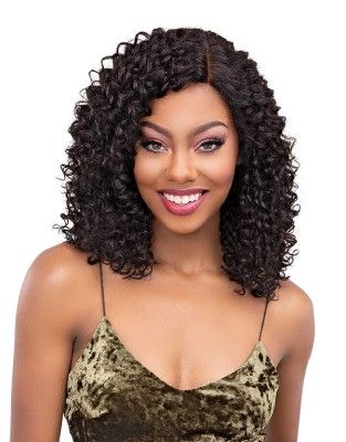 Bohemian Remi Human Hair HD Natural Deep Lace Part Wig By Janet Collection