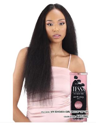 Bohemian Curl 3PCS Wet n Wavy Virgin Human Hair Bundle Tessa Mayde Beauty