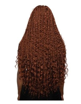 Boho Box 30 13X4 HD Braided Lace Front Wig Mane Concept