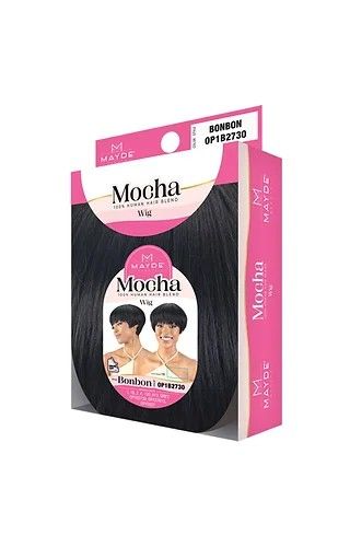 Bonbon Mocha Human Hair Blend Wig By Mayde Beauty