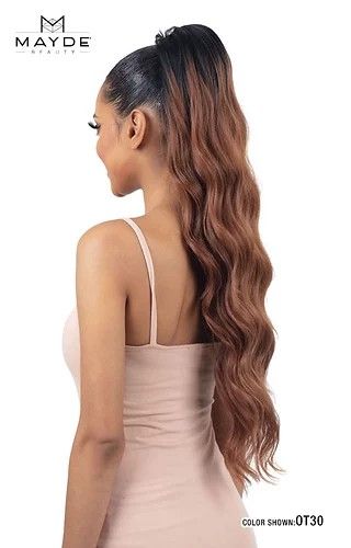 BOSSY DOLL 28 Inch By Mayde Beauty Synthetic Drawstring Ponytail