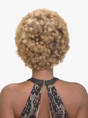 Afro 6 Inch Virgin Remi HH Brazilian Full Wig - Beauty Elements
