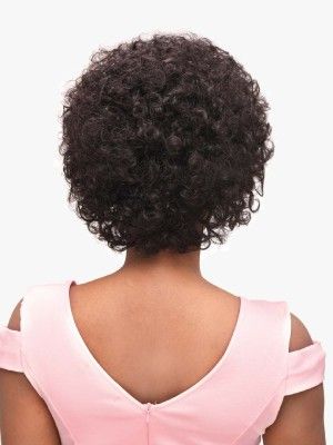 Afro 8 Inch Virgin Remi HH Brazilian Full Wig - Beauty Elements