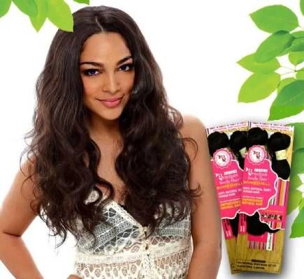 Brazilian BombShell Natural Body Wave 100 Remy Human Hair Janet Collection