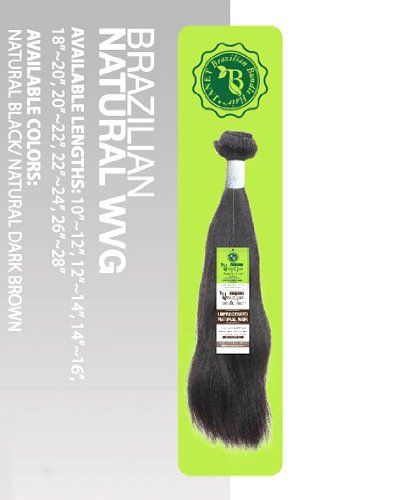 Brazilian Natural WVG Remy Human Hair Janet Collection