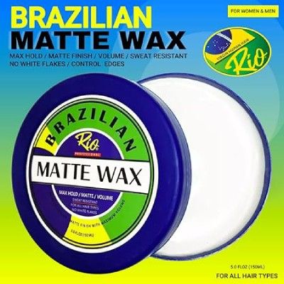 Brazilian Sweat Resistant Matte Wax Rio Hair 5 oz