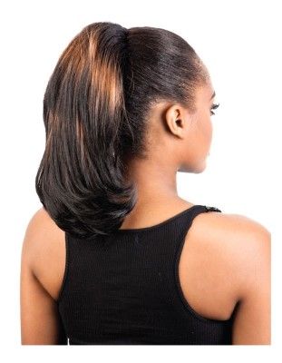 Breezy Wrap N Tie Yelowtail Premium Synthetic Hair Ponytail Mane Concept