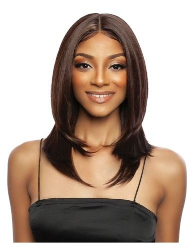 SILK Brown Sugar Human Hair Blend HD Lace Wig Mane Concept