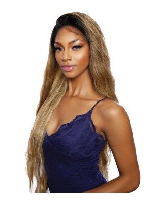 BSN212 Yosemite Brown Sugar Lace Front Wig Mane Concept