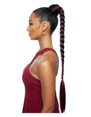 BSWNT94 BS Long Braided WNT 36 Brown Sugar Ponytail Mane Concept