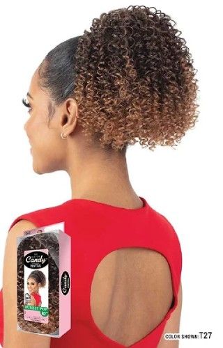 Bubbly Pop 10 Synthetic Hair Drawstring Ponytail By Mayde Beauty