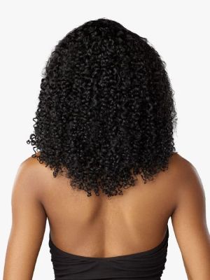 15A Burmese Curl 12 Pearlish Virgin Remy Human Hair 4x5 HD Lace Closure Sensationnel