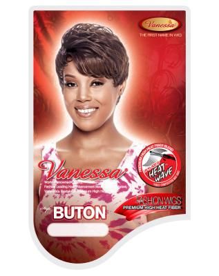 Buton Synthetic Hair Full by Fashion Wigs - Vanessa