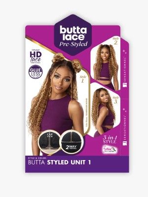 Butta Unit 1 Synthetic Hair Pre Styled HD Lace Front Wig Sensationnel