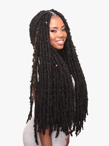 Butterfly Locs Single (M) 18 Inches Ghana Realistic Beauty Element Crochet Braid - Bijoux