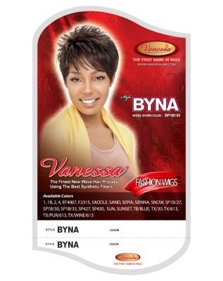 Byna Synthetic Hair Full by Fashion Wigs - Vanessa