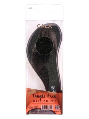 Cala 66871 Tangle Free Hair Brush Cheetah 6 Pcs Box