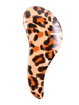 Cala 66871 Tangle Free Hair Brush Cheetah 6 Pcs Box