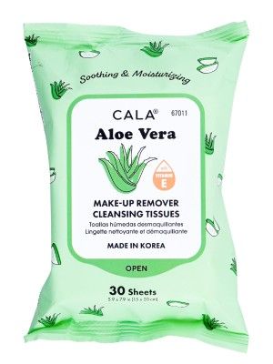 Cala Aloe Vera Make Up Remover Cleansing Tissue 67011