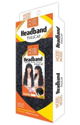 Calista Headband Full Cap Wig - Model Model