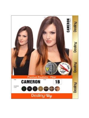 Cameron Destiny Premium Realistic Fiber Full Wig Beauty Elements