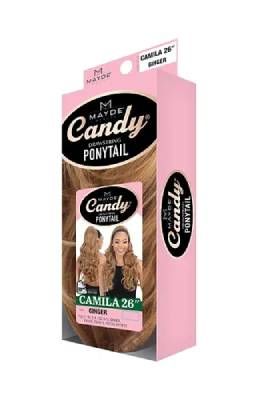 Camila 26 Loose Deep Curl Ponytail Mayde Beauty