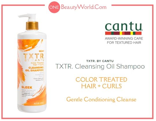 TXTR. Cleansing Oil Shampoo – CANTU