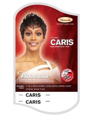 CARIS Synthetic Hair Full Wig Fashion Wigs Vanessa