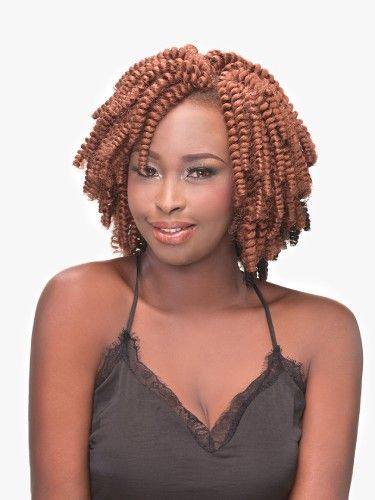 CARRIE (s) Coil Kalan 20 Inch Realistic Beauty Element Crochet Braid - Bijoux 