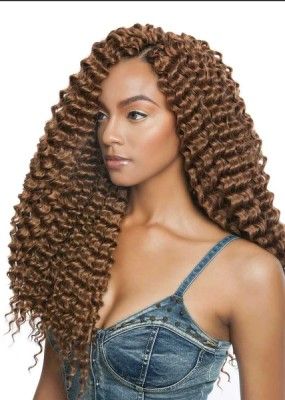 CB05 Dominican Deep Wave 18 Kanekalon Braiding Hair Afri Napural Mane  Concept