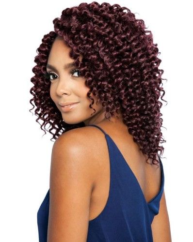 CB3P01 3X Aruba Curl 8 Afri Napural Crochet Braid Mane Concept