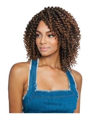 CB3P04 3X Spring Water 8 Afri Napural Crochet Braid Mane Concept