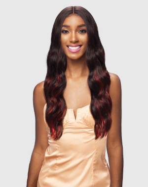 VIEW99 HB Charm Human Hair Blend HD Lace Front Wig Vanessa