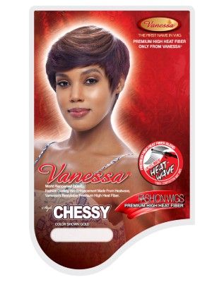 Chessy Synthetic Hair Full by Fashion Wigs - Vanessa