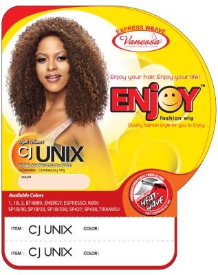 CJ Unix Synthetic Hair Full Wig By Enjoy - Vanessa