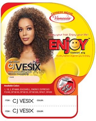CJ Vesix Synthetic Hair Fashion Wig By Enjoy - Vanessa